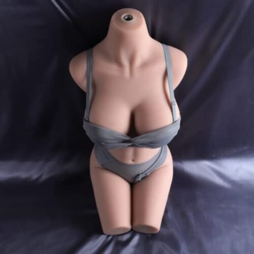 Half Body Metal Skeleton Sex Toy